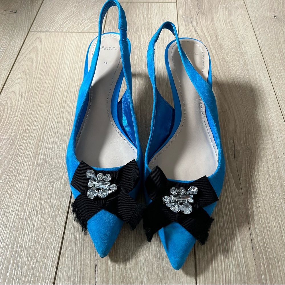 Zara kitten heels